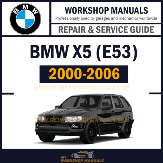 BMW X5 E53 2000-2006 PDF Workshop Manual Download