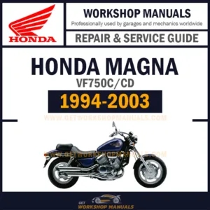 Honda Magna VF750C / VF750CD 1994 to 2003 Motorcycle PDF Workshop Repair Manual Download